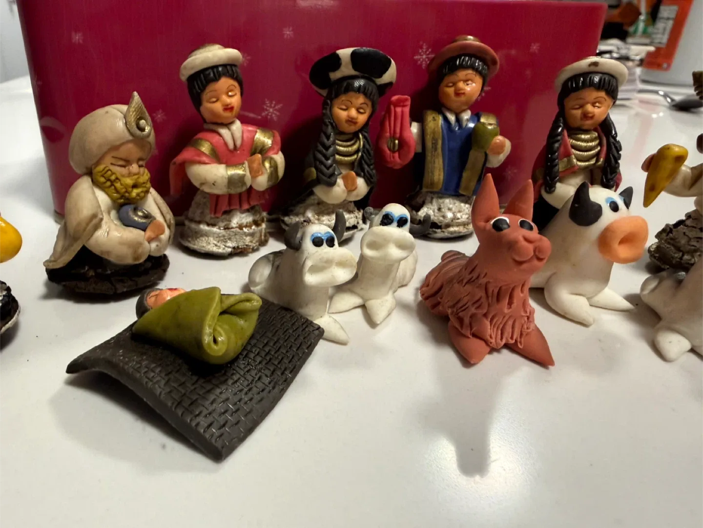 Vintage Nativity Set Figurines