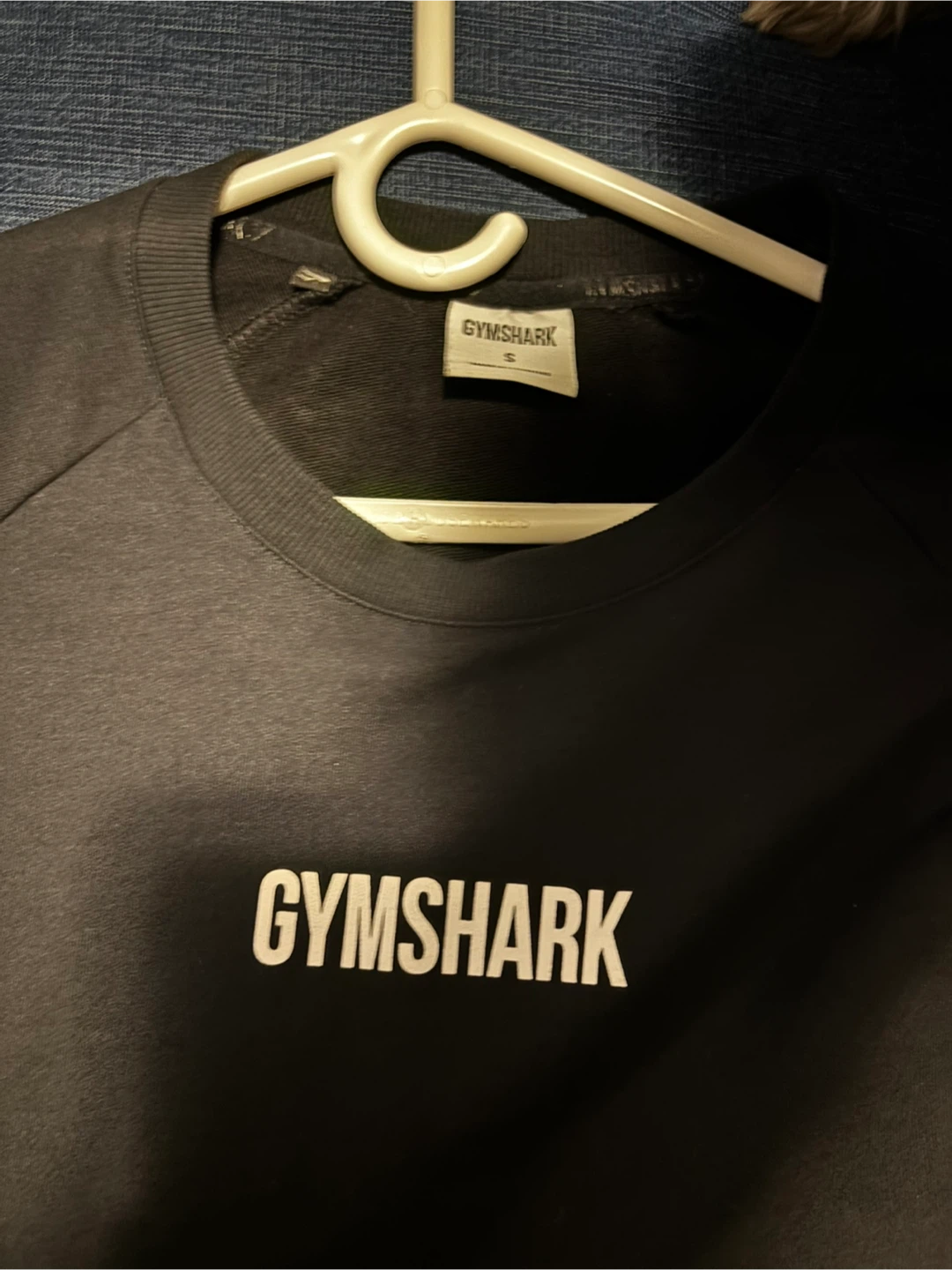 Gymshark Black Cropped Long Sleeve - Size S - photo 3