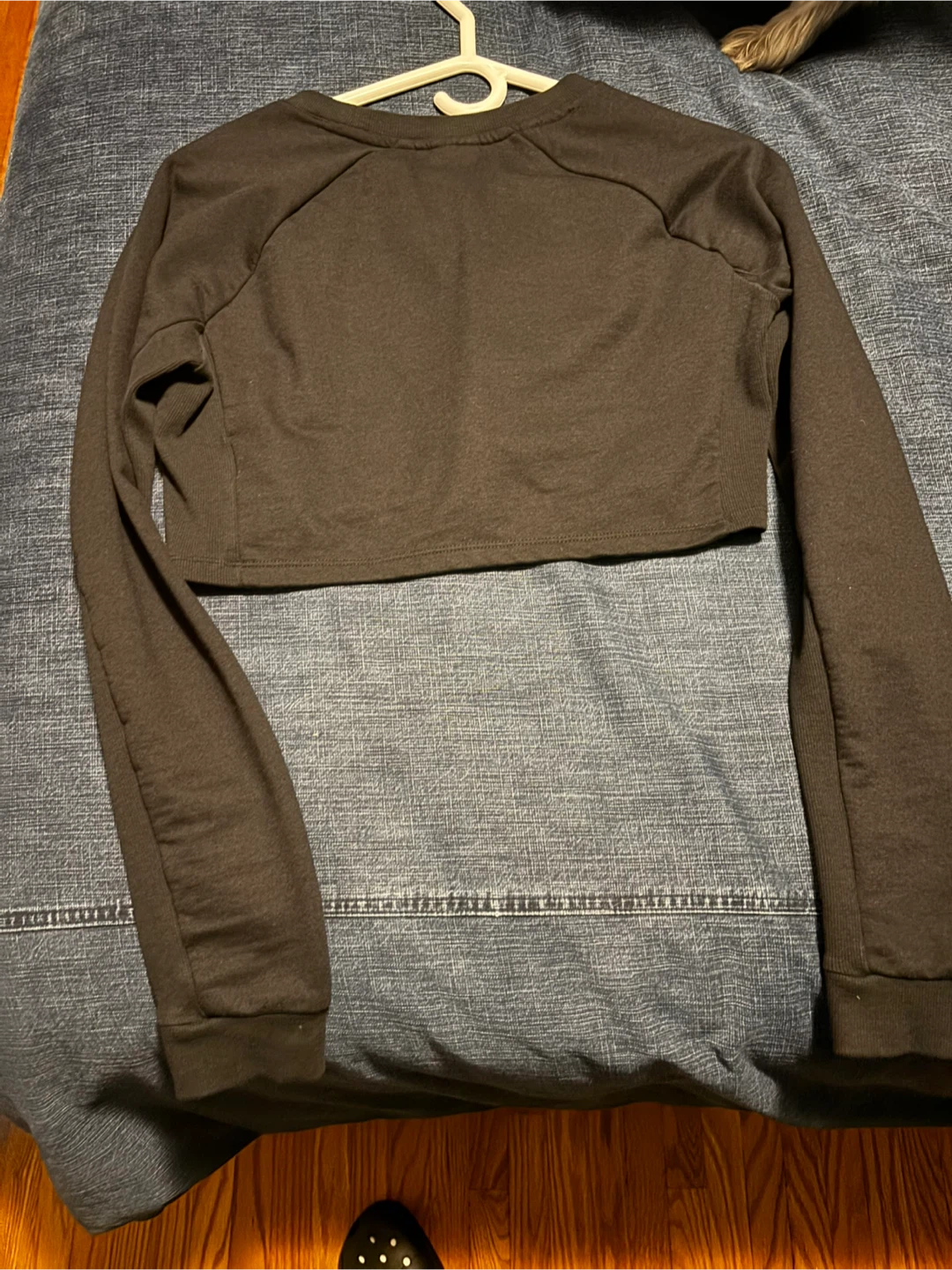 Gymshark Black Cropped Long Sleeve - Size S - photo 2