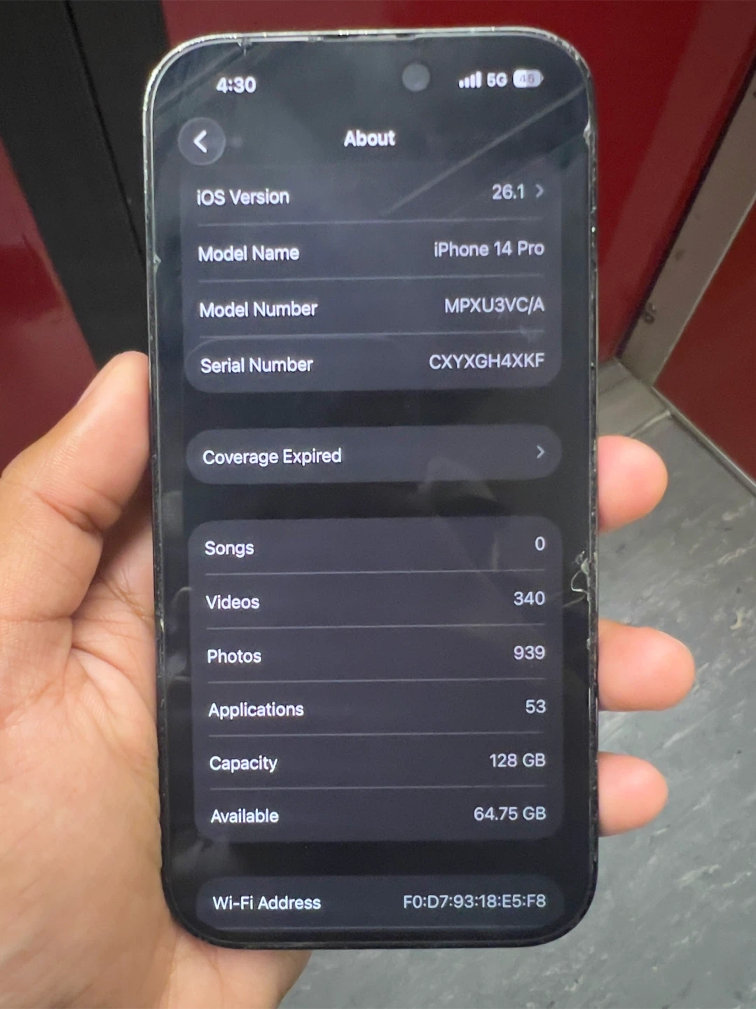 iPhone 14 Pro 128GB *Mint Condition* - photo 3