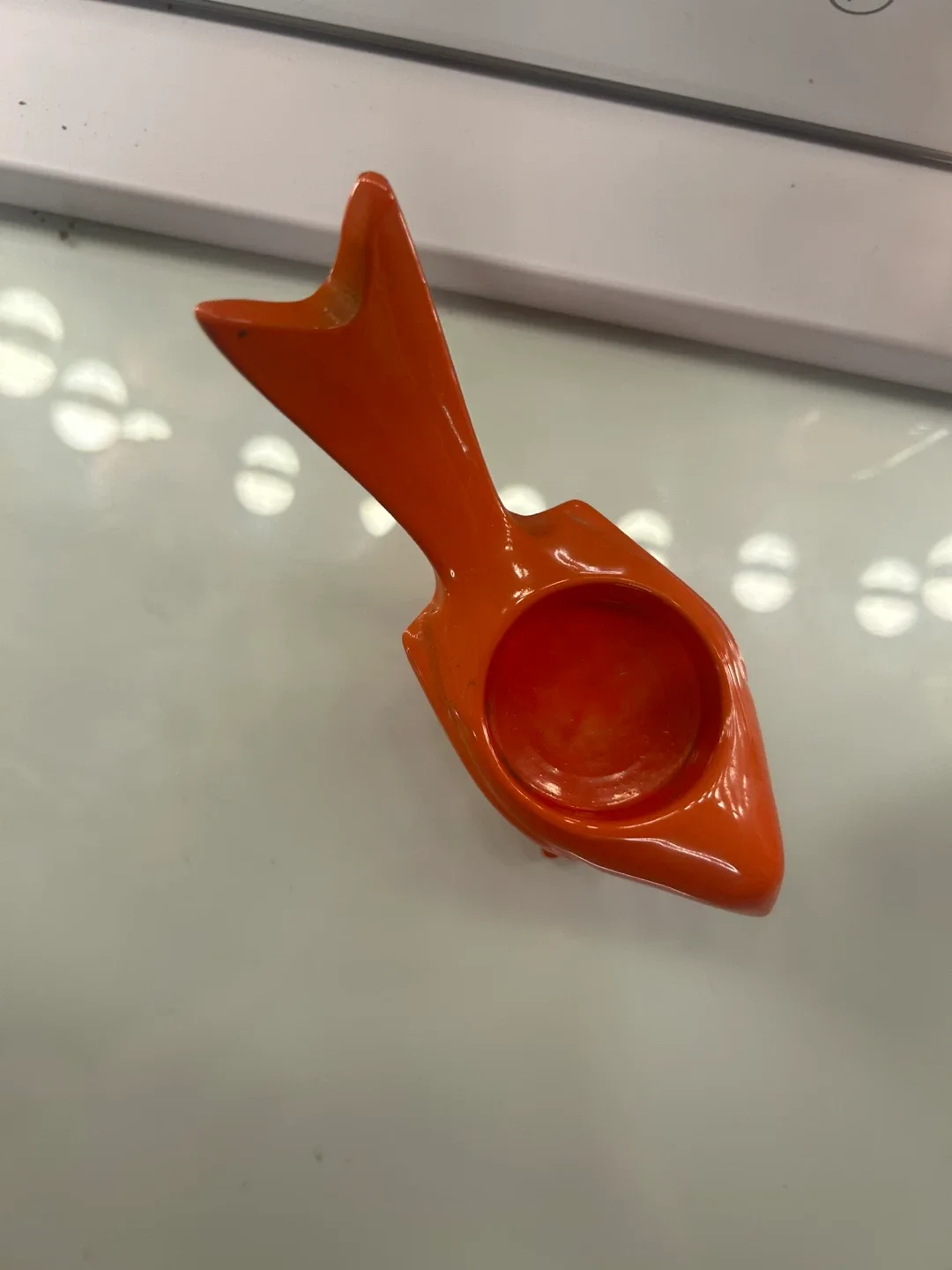 Orange Bird tea light holder! image indicator(3)