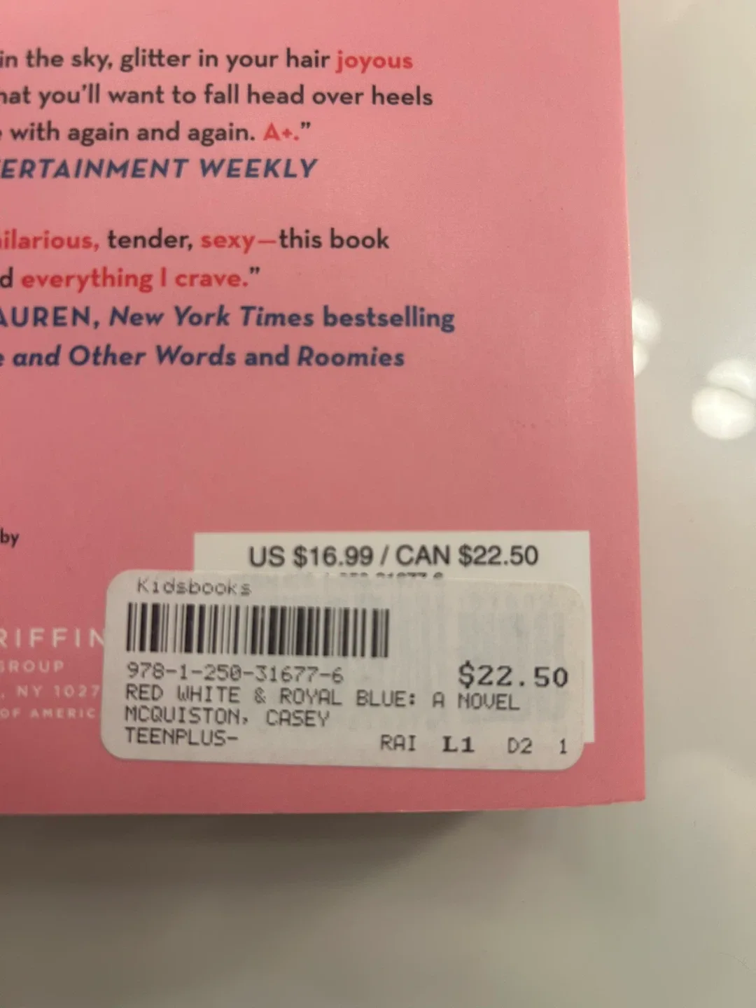 Red, White & Royal Blue by Casey McQuiston image indicator(4)