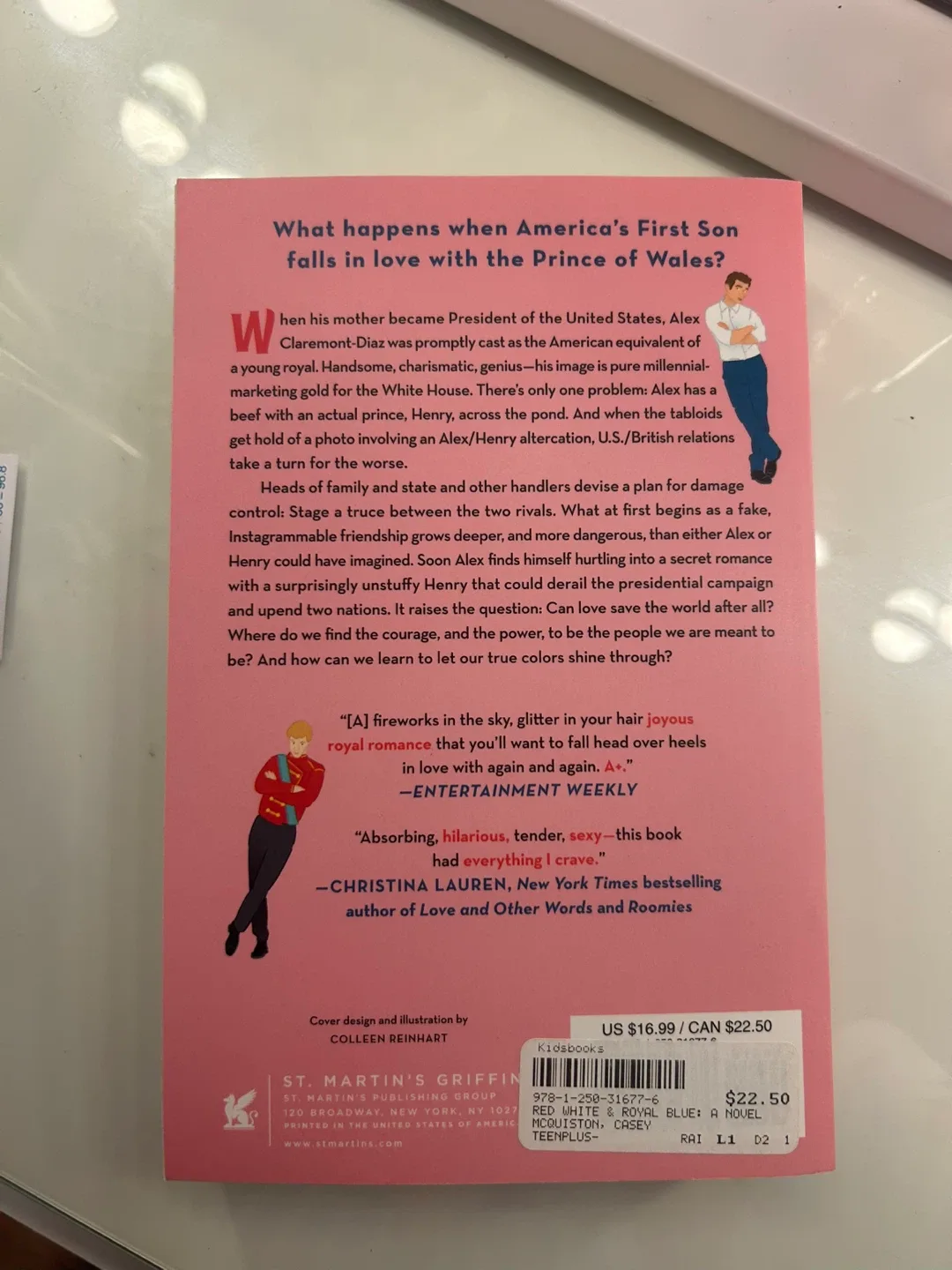 Red, White & Royal Blue by Casey McQuiston image indicator(3)