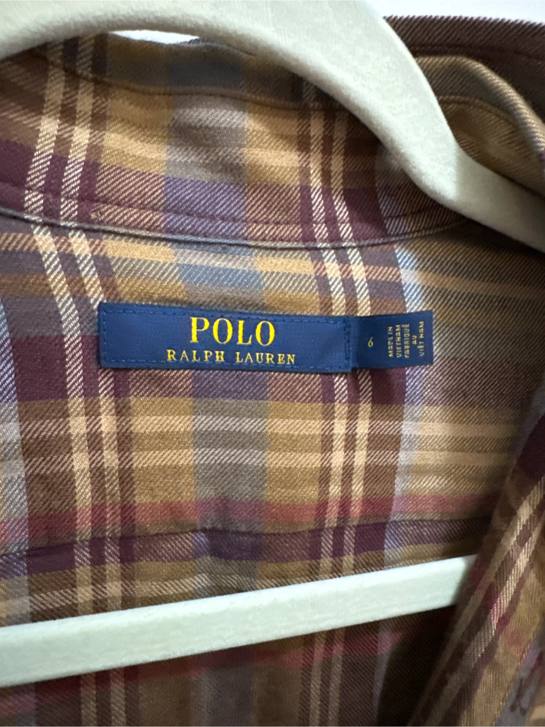 Ralph Lauren Polo Plaid Dress - Size 6 - photo 2