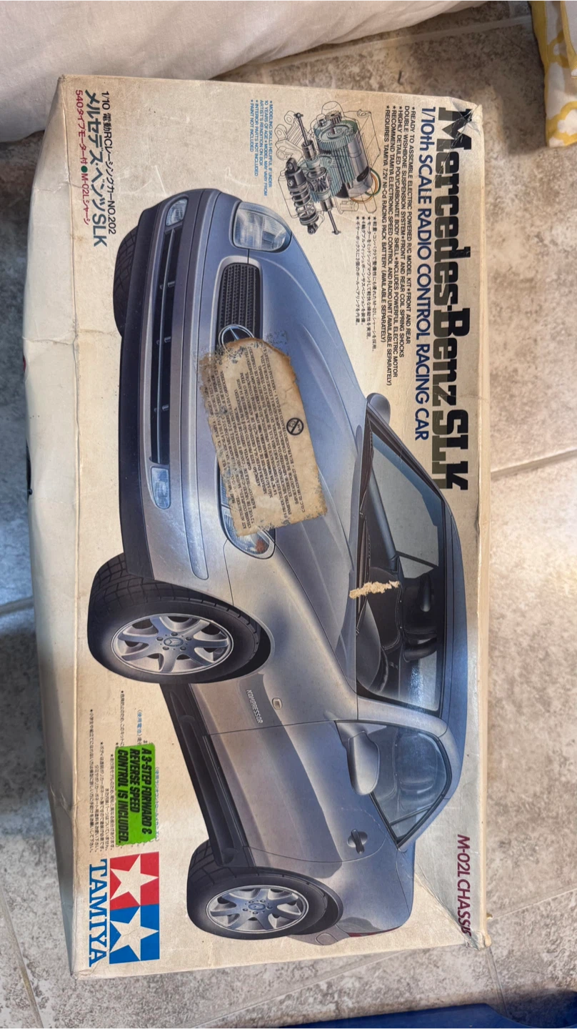 Tamiya Mercedes-Benz SLK Radio Control Racing Car