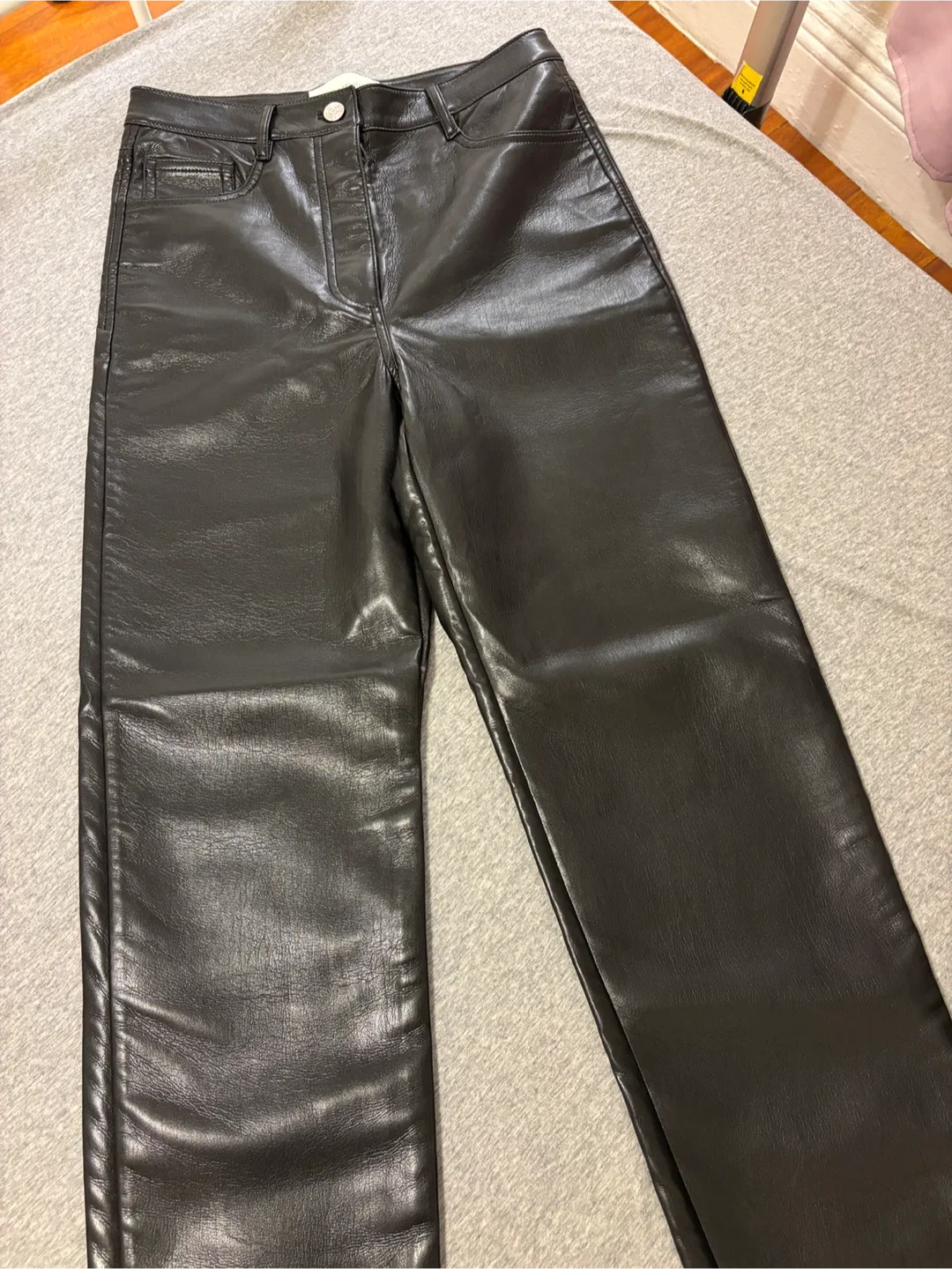 Aritzia Wilfred Leather Pants