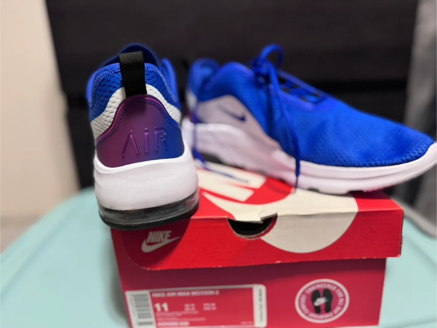 Nike Air Max Motion 2 Blue, Size 11 image indicator(2)