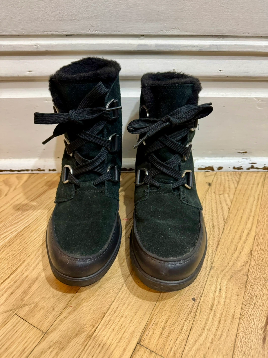 Sorel Waterproof Black Winter Boots