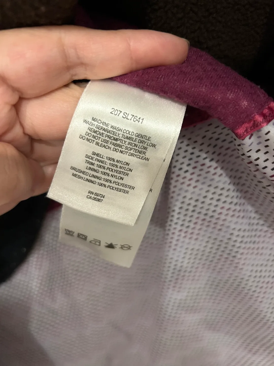 Columbia XCO Storm Dry Pink Jacket size M image indicator(5)