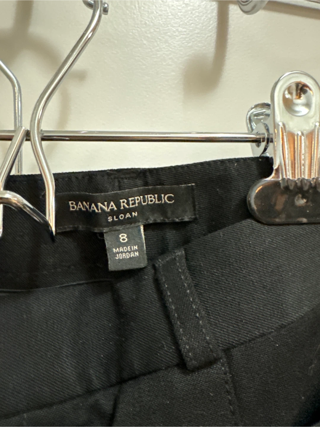 Banana Republic Sloan Black Pants - Size 8 - photo 2