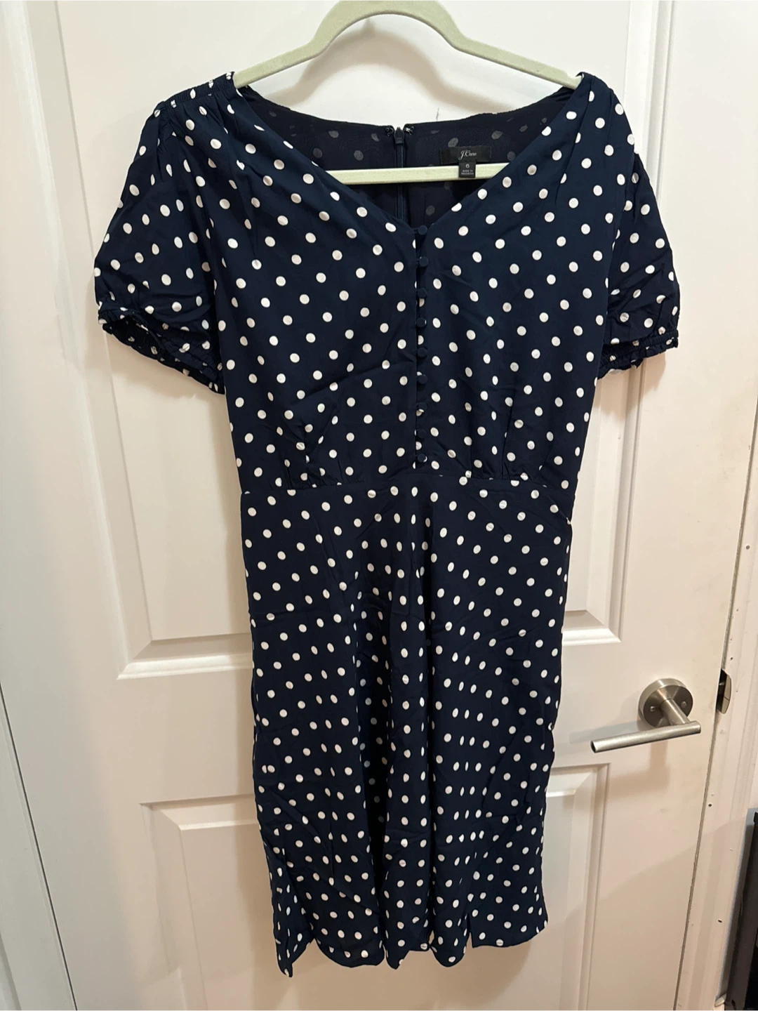 J.Crew Polka Dot Dress - Size 6