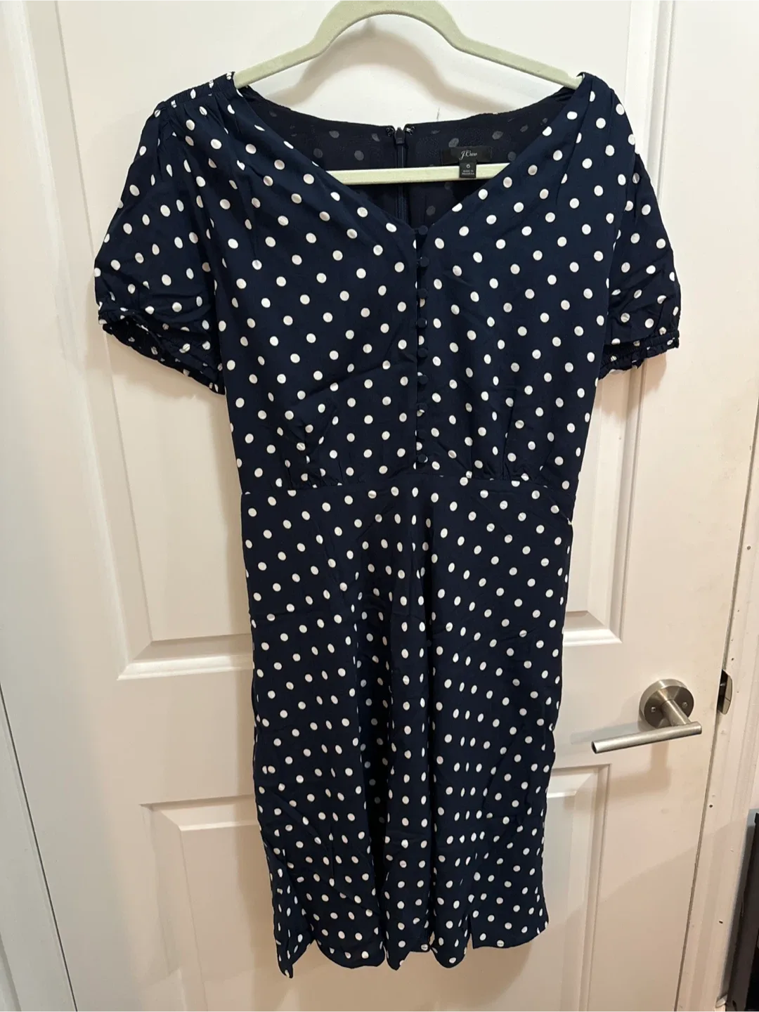 J.Crew Polka Dot Dress - Size 6 thumbnail