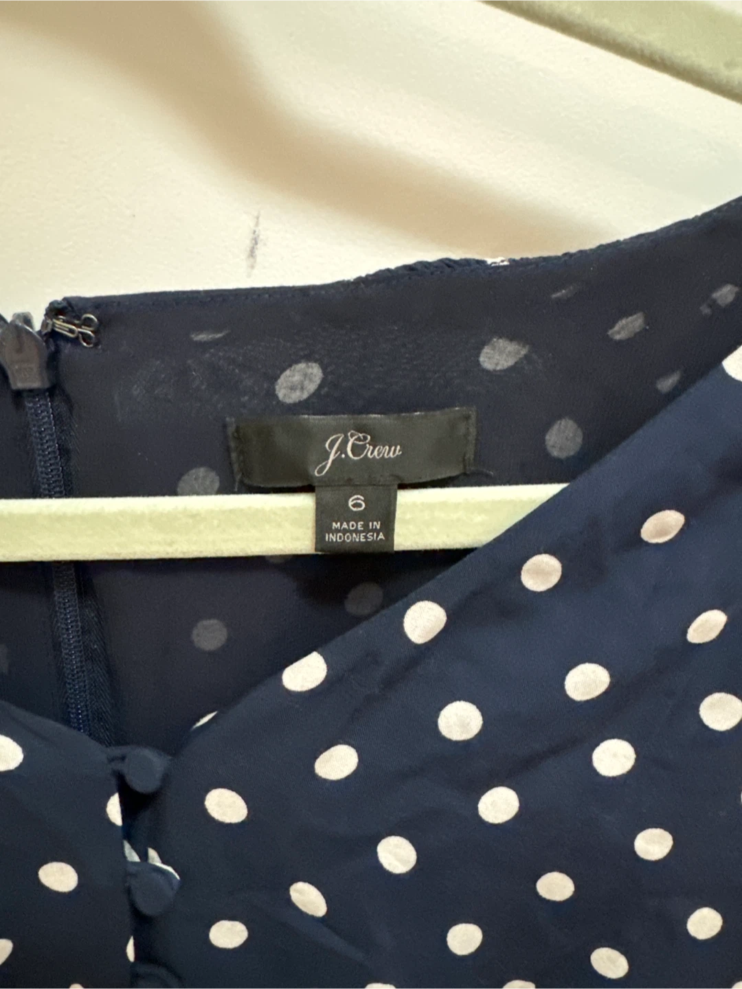 J.Crew Polka Dot Dress - Size 6 - photo 2
