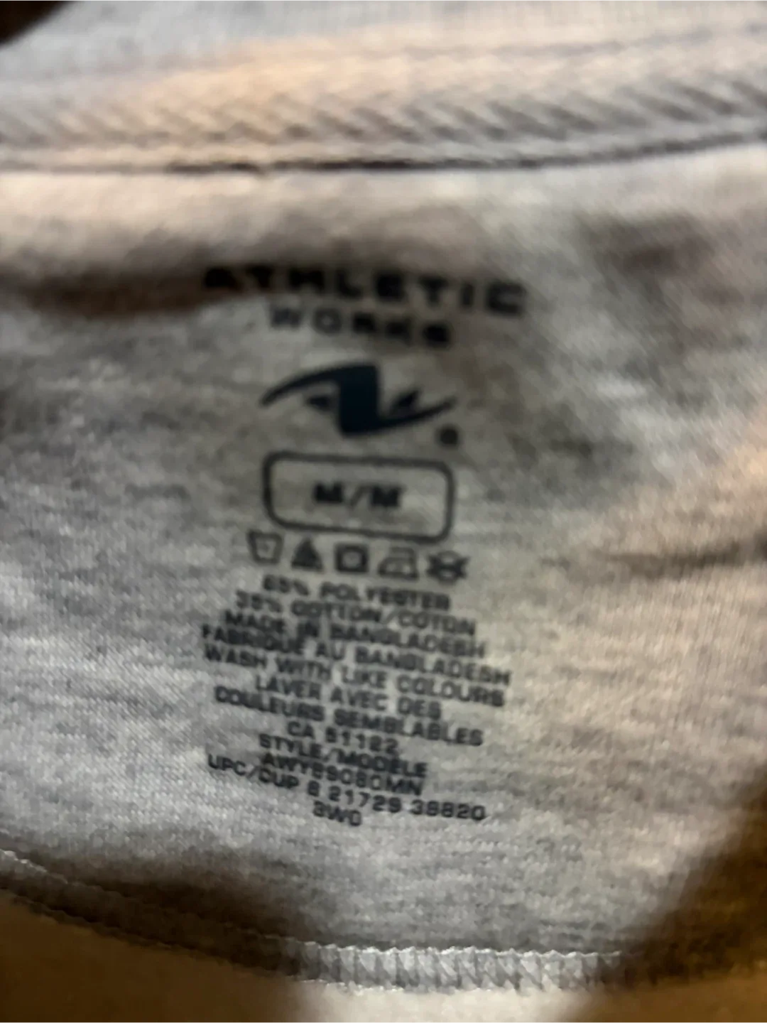 NEW Athletic Works Grey Crewneck Sweatshirt - M/M image indicator(2)