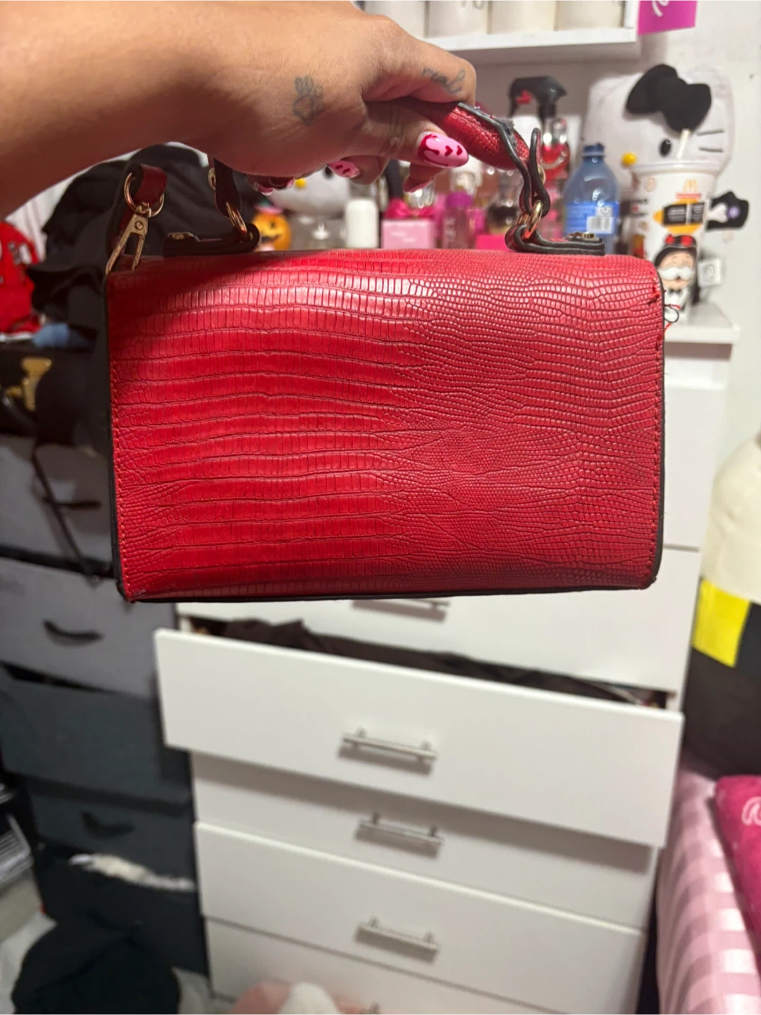 Red handbag - photo 2