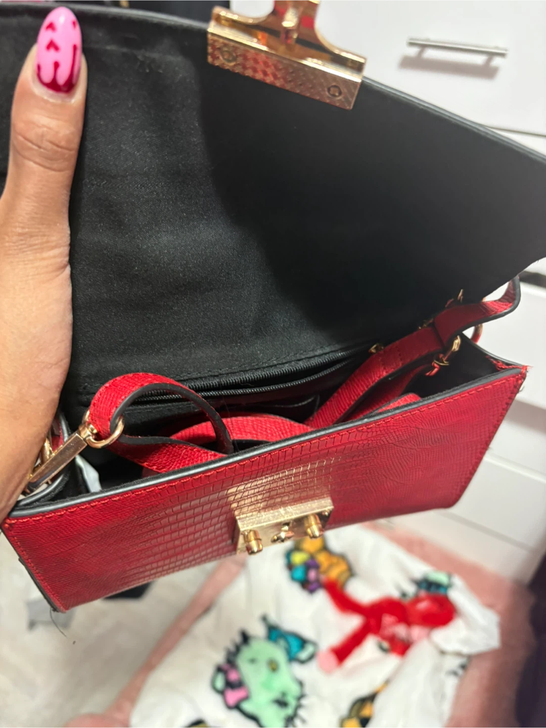 Red handbag - photo 4