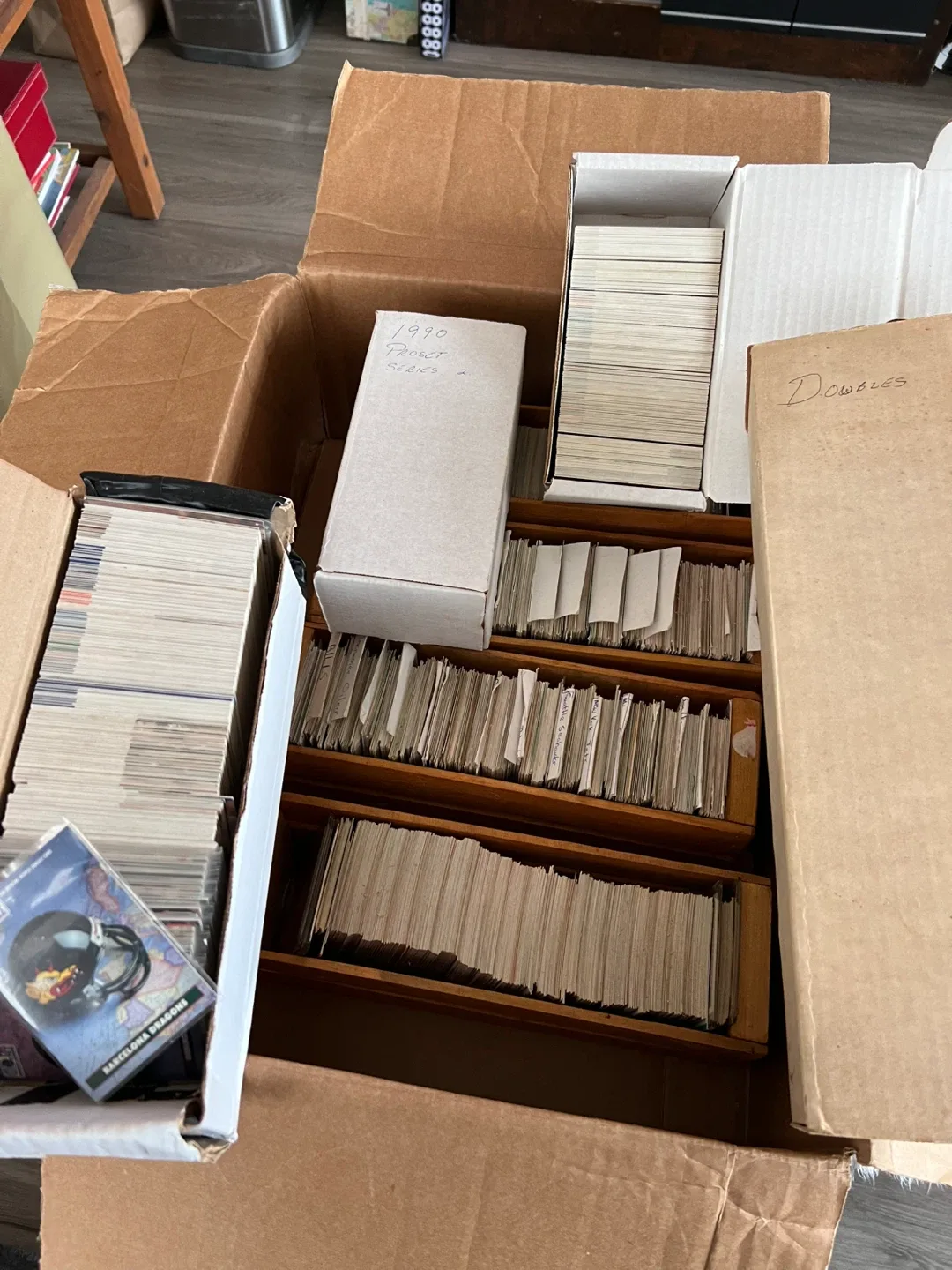 Football collector cards.   Take them all best offer image indicator(3)