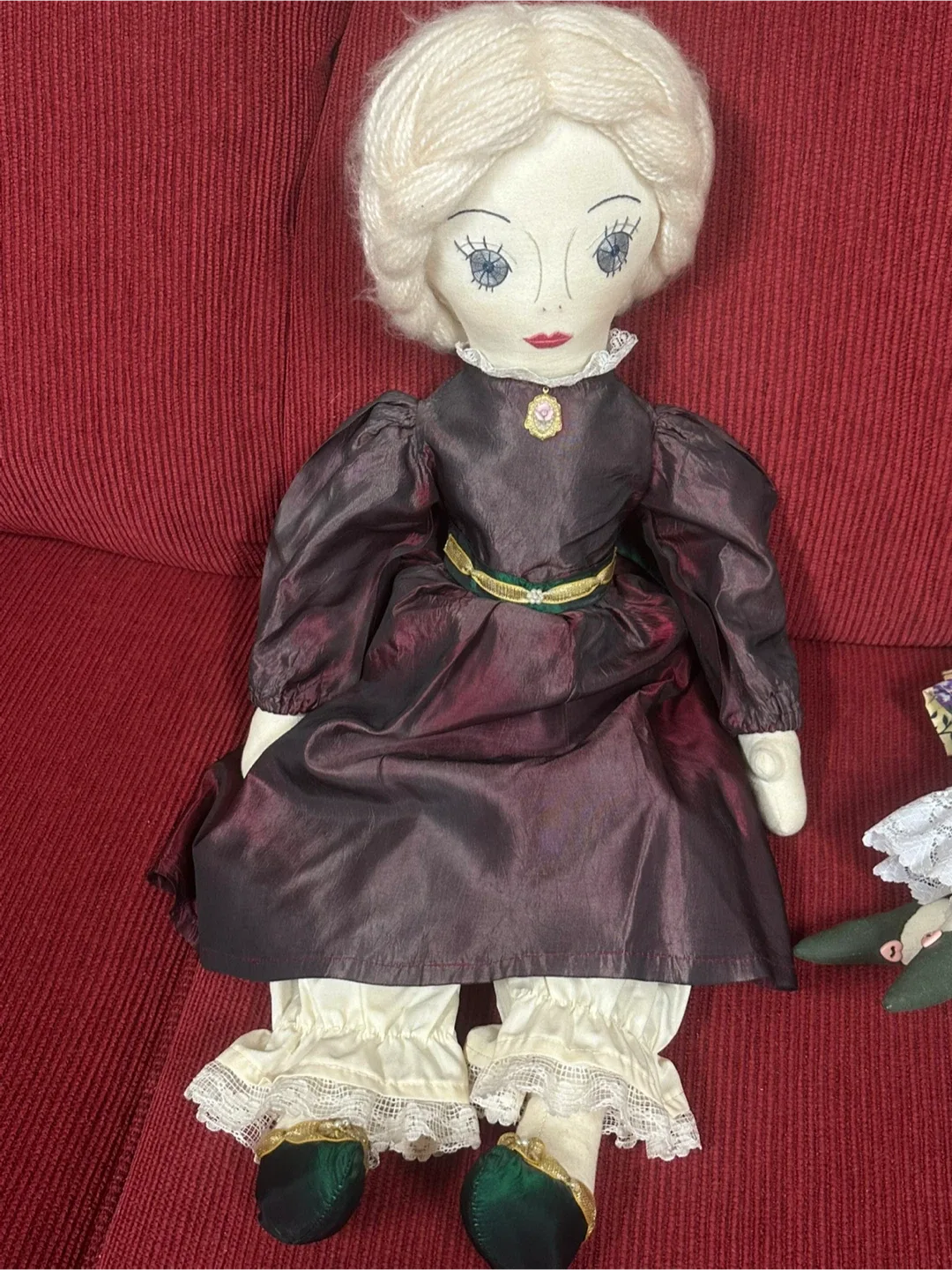 Handmade Vintage Style Rag Dolls image indicator(7)