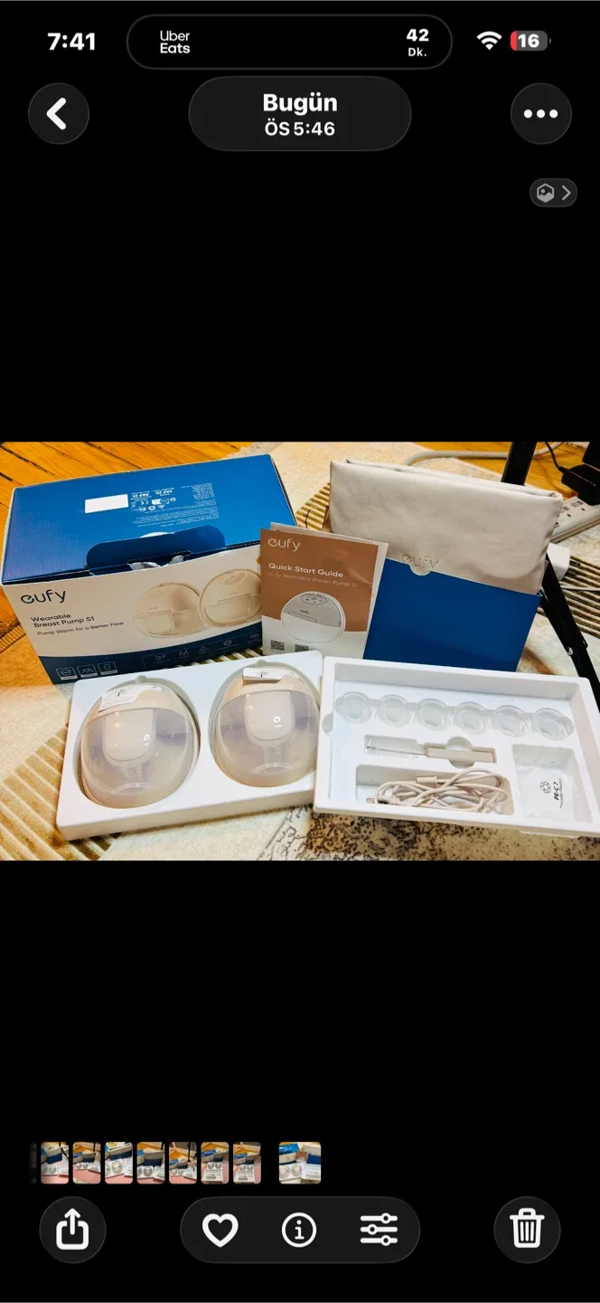 Eufy Wearable Breast Pump S1 - New! thumbnail