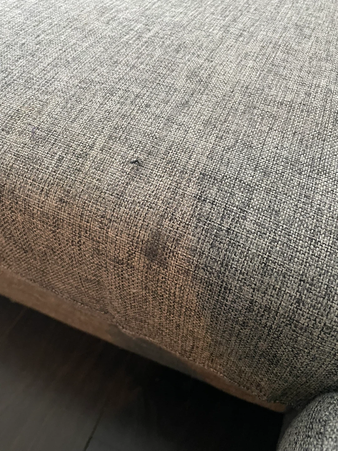 Grey Sofa with Ottoman - photo 4