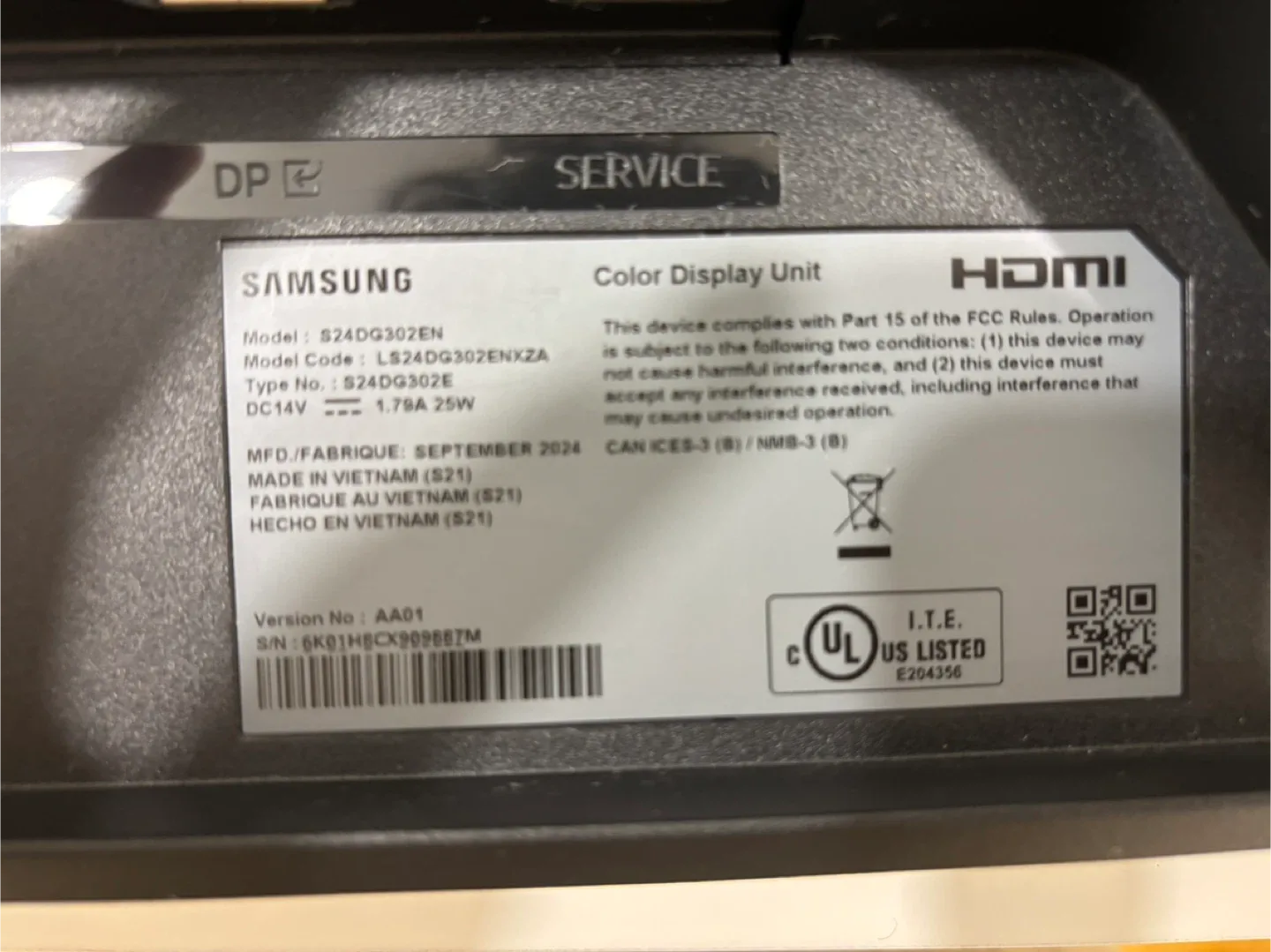 Samsung Odyssey G3 FHD 180Hz 1080p(2024 model) image indicator(5)