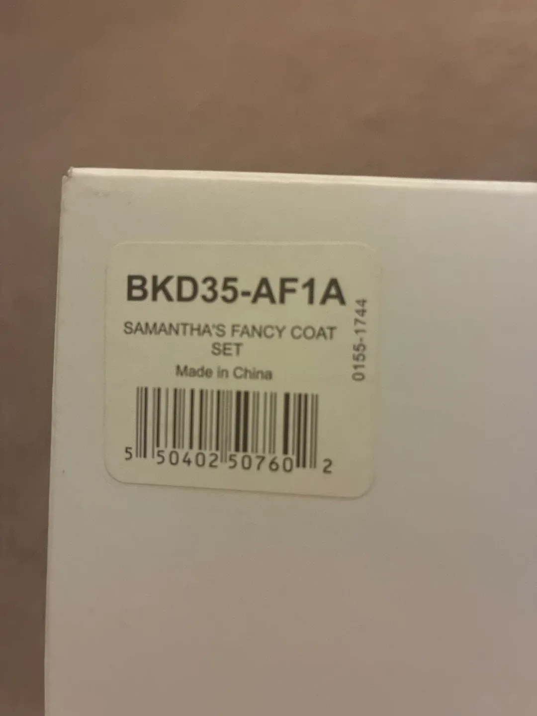 American Girl Samantha's Fancy Coat Set - New in Box! image indicator(3)