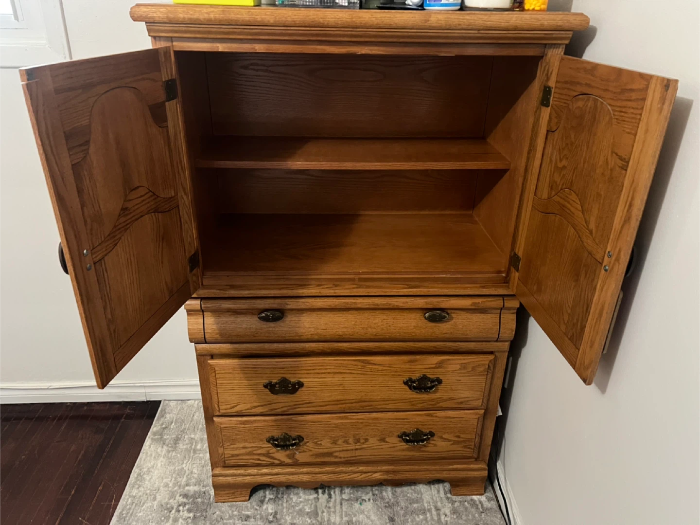 Wooden Armoire/Dresser