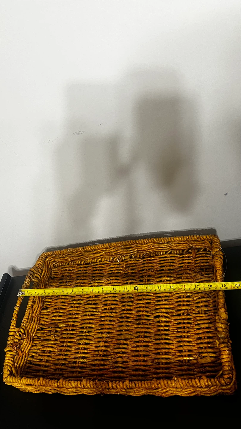 Wicker Serving Tray - 19x13 inches - photo 5