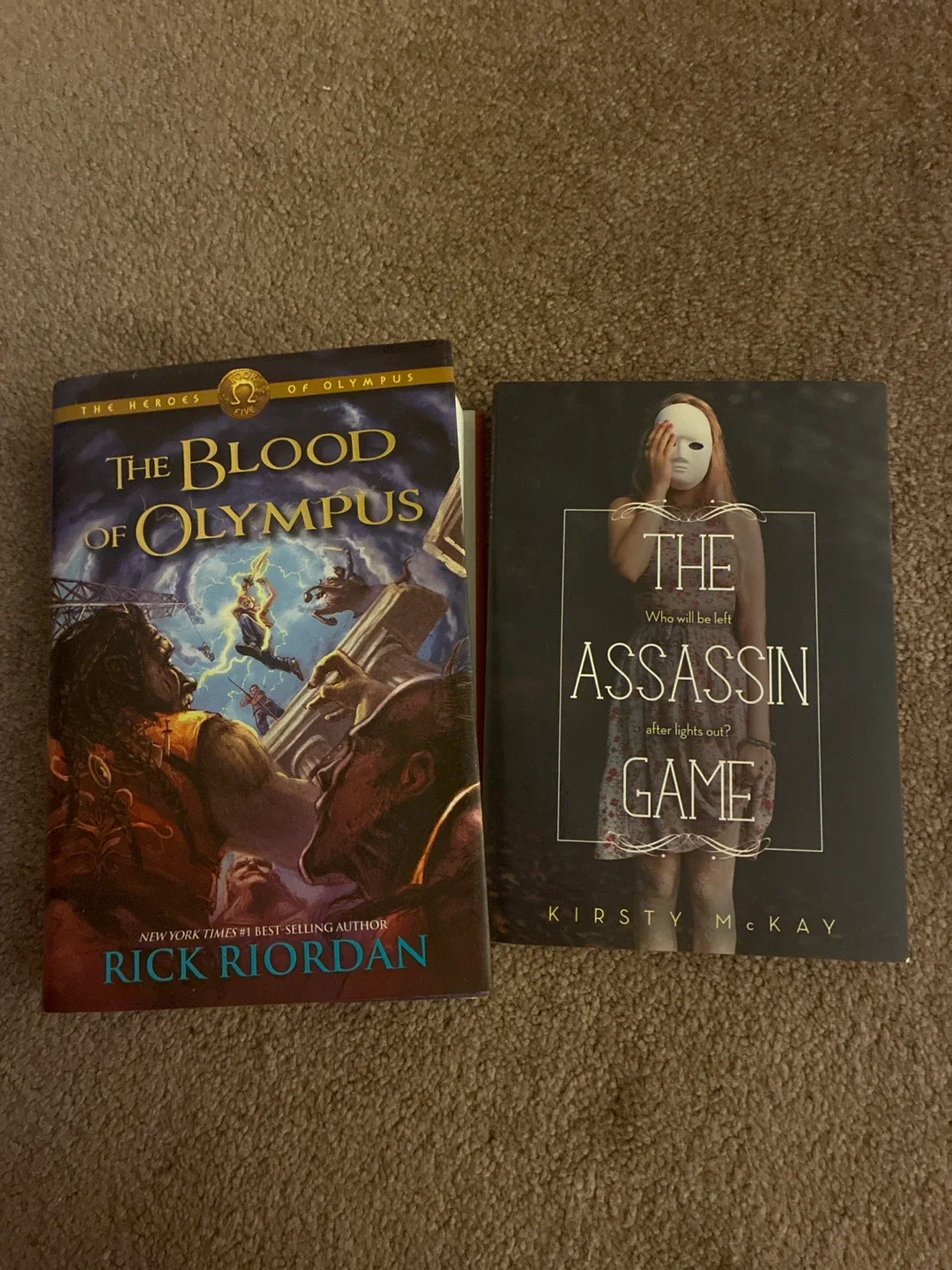 The Blood of Olympus & The Assassin Game Books thumbnail