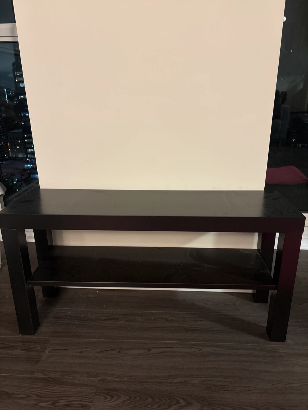 Black TV Stand