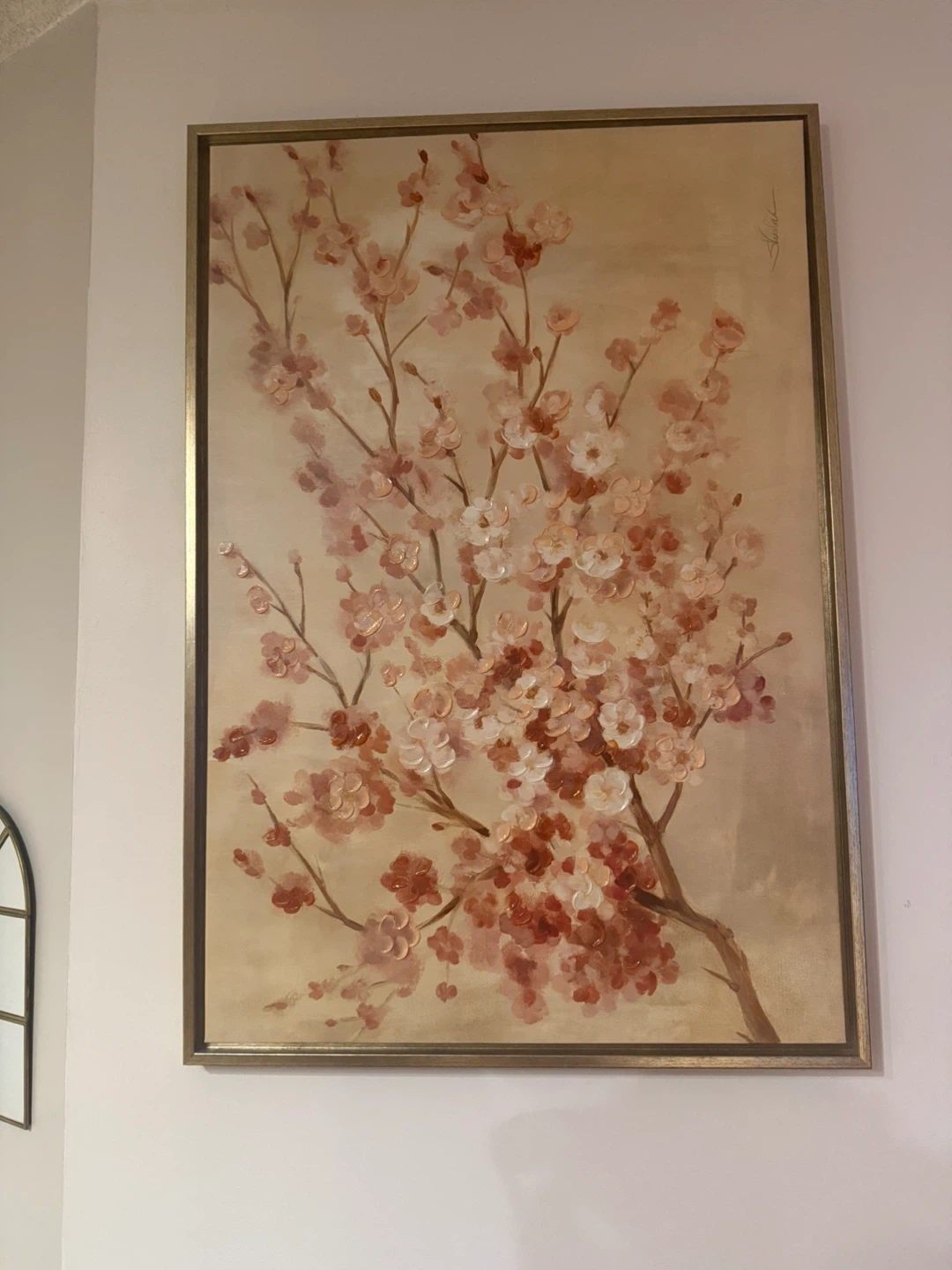 Floral Blossom Wall Art Painting