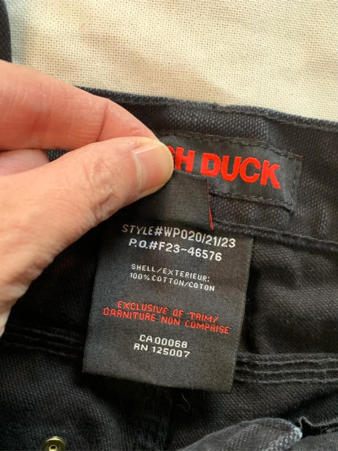 Tough Duck Black Jeans - Size 30x32 - photo 5