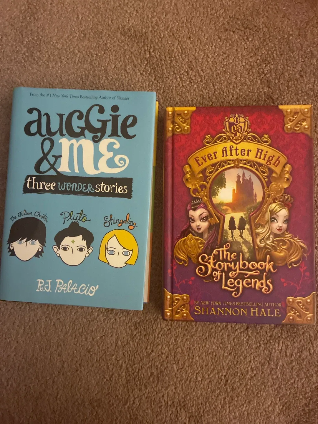 Auggie & Me + Ever After High Books thumbnail