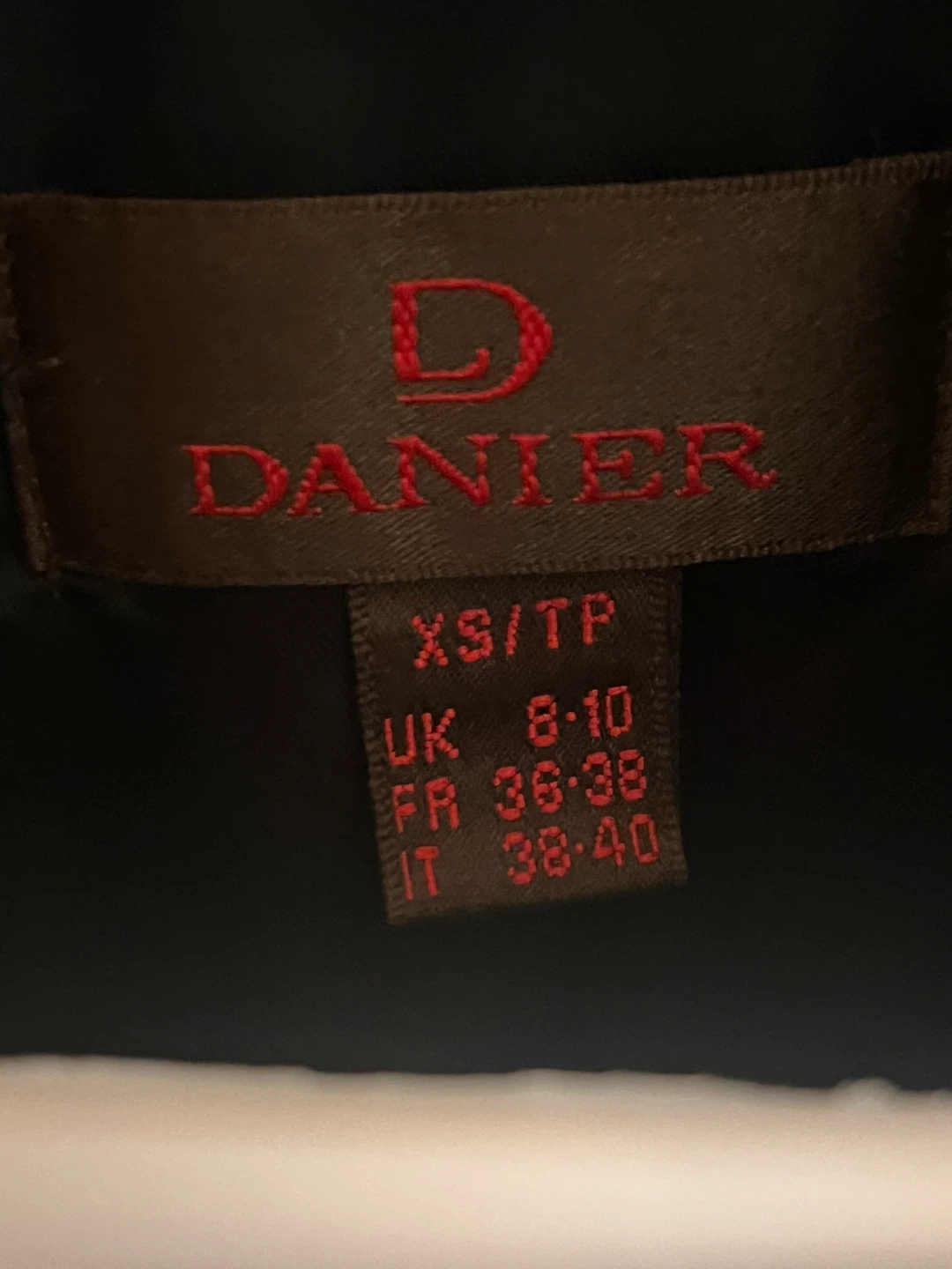 Danier Black Leather Jacket - Size XS - photo 3