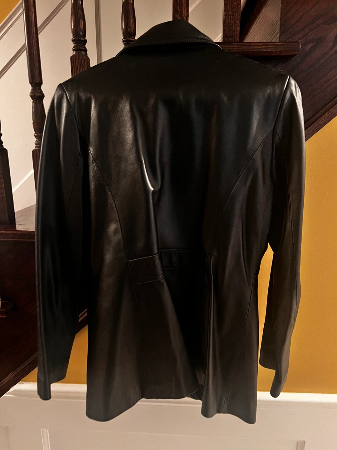 Danier Black Leather Jacket - Size XS - photo 2