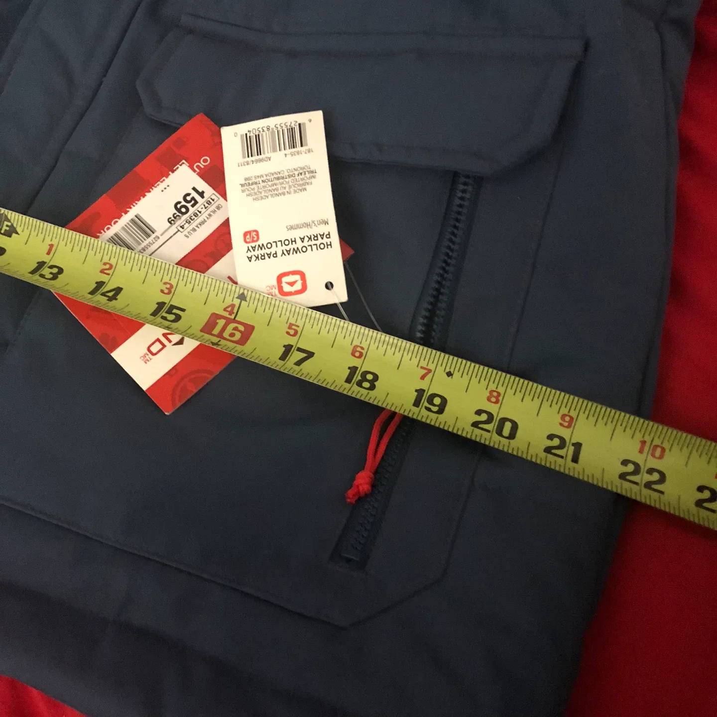 New Winter  Parka - Men's Size S 🥕 New with Tags image indicator(5)