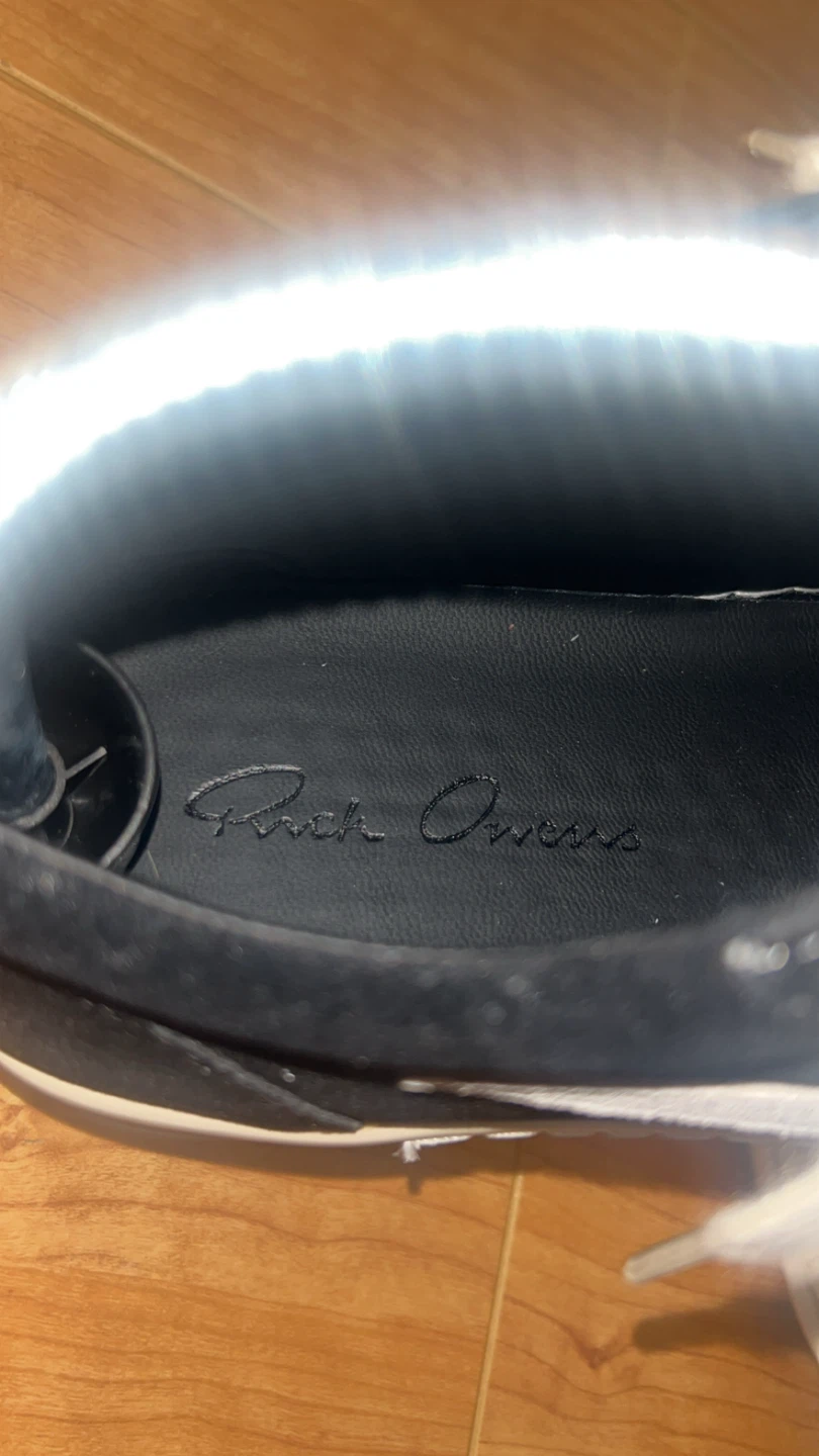 Rick Owens Low Cut Vans - photo 4