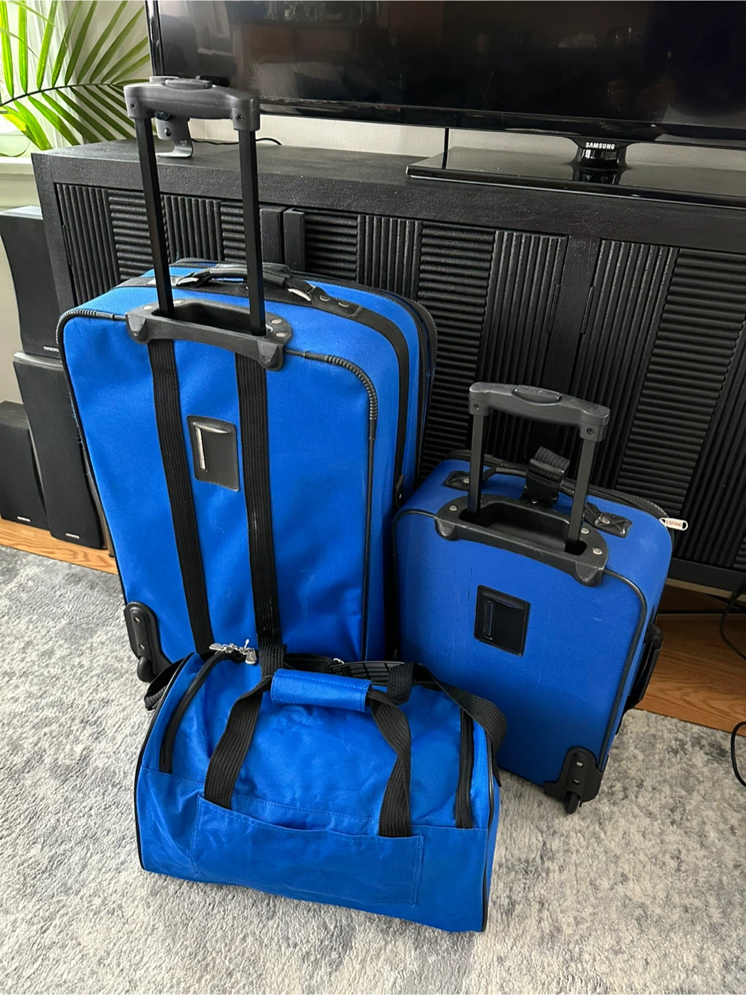 Leisure Blue Luggage Set - 3 Piece 🥕 - photo 2