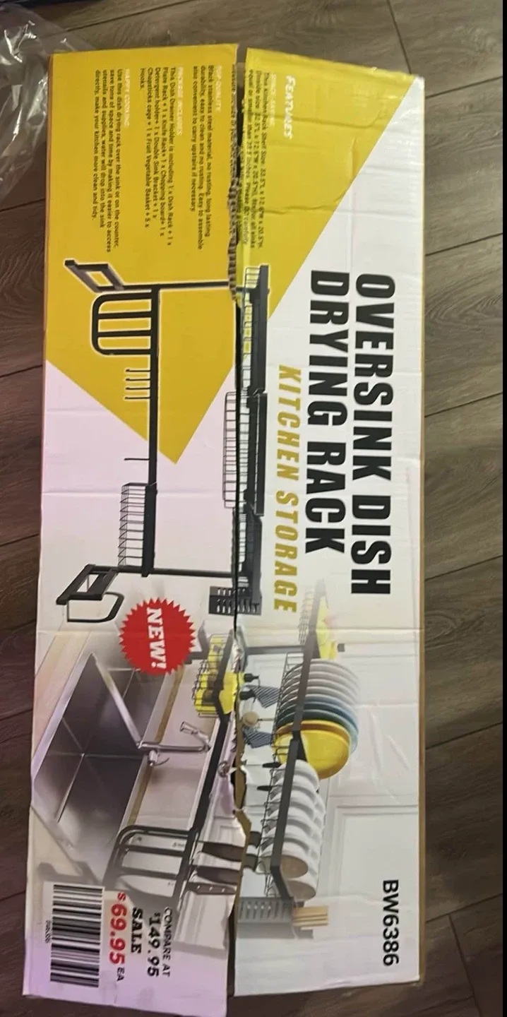 New Oversink Dish Drying Rack