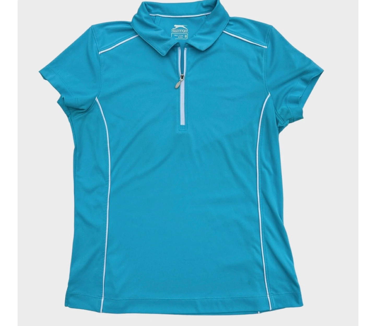 Slazenger Turquoise Golf polo