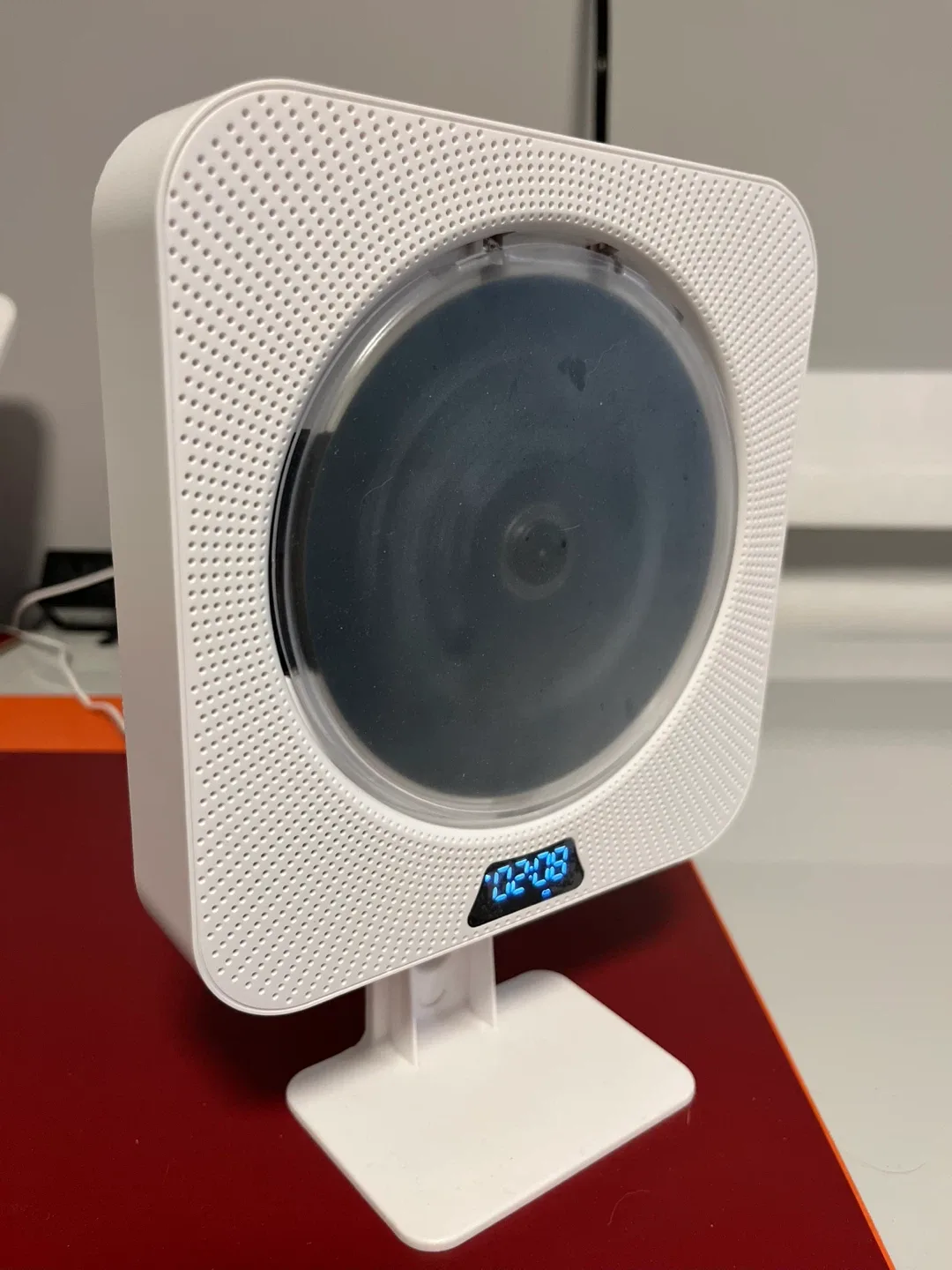 Portable CD Player Bluetooth FM Radio, Wall Mountable image indicator(4)