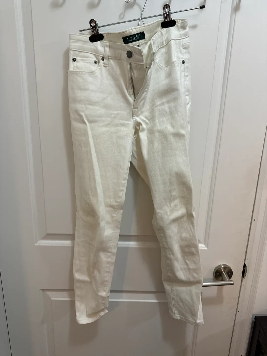 Lauren Ralph Lauren White Jeans - Size 4 thumbnail