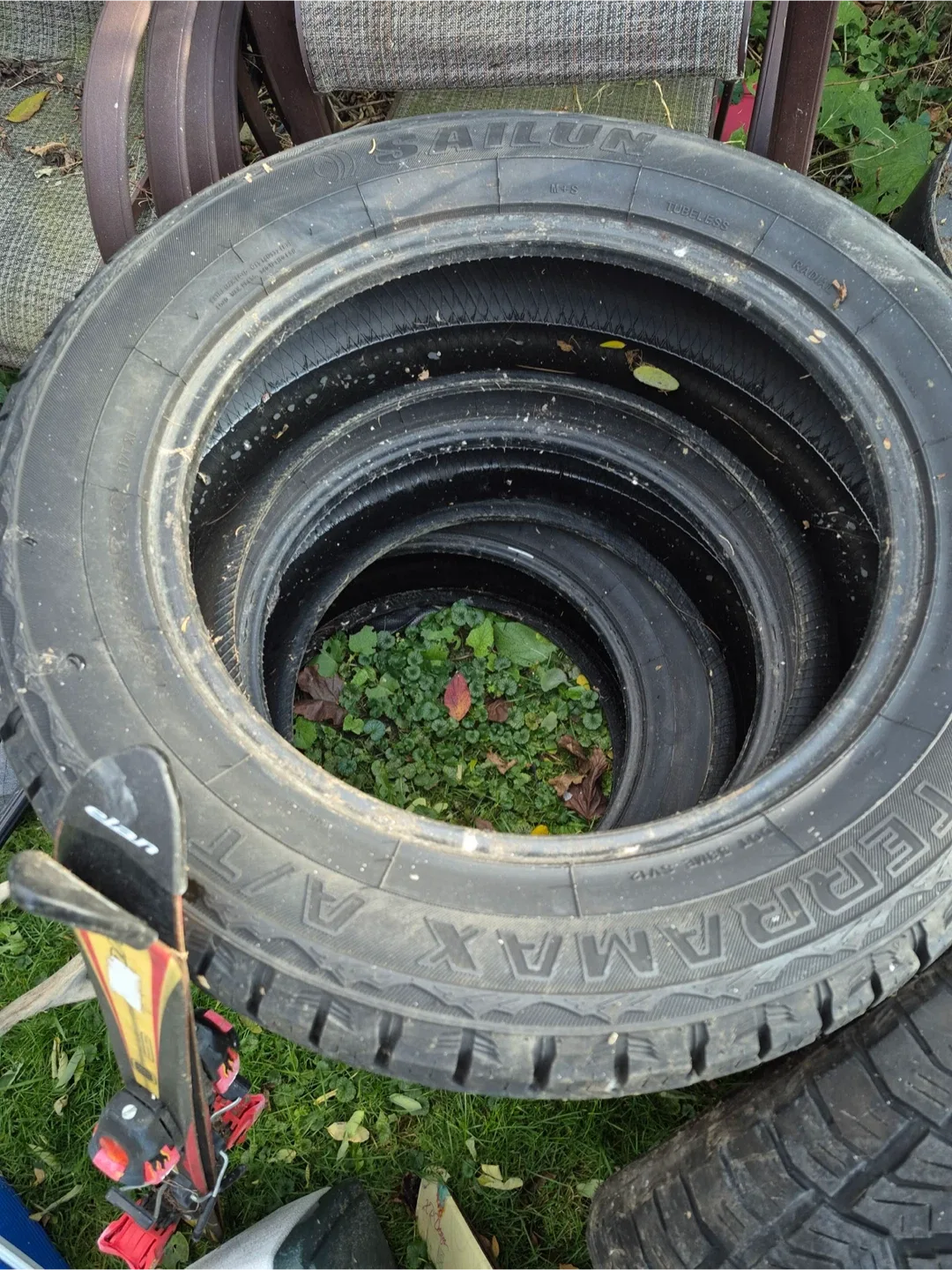 4 Sailun Terramax A/T Tire 275/55 R20