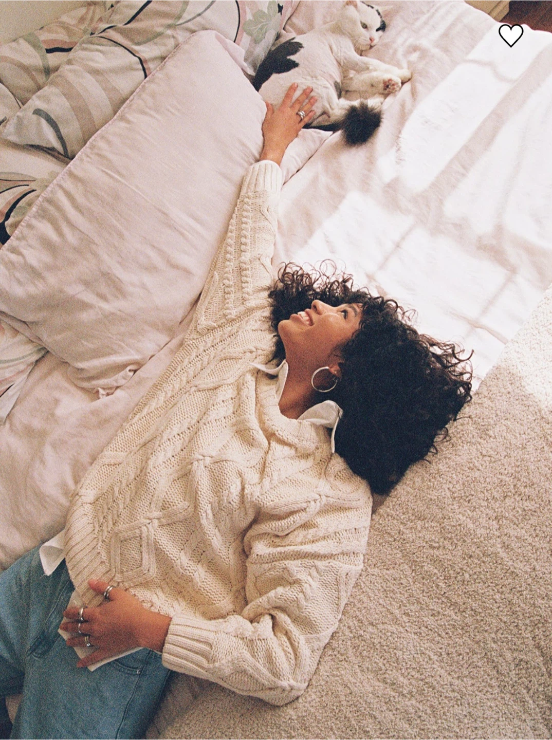Princess Polly Cream Cable Knit Sweater - photo 5