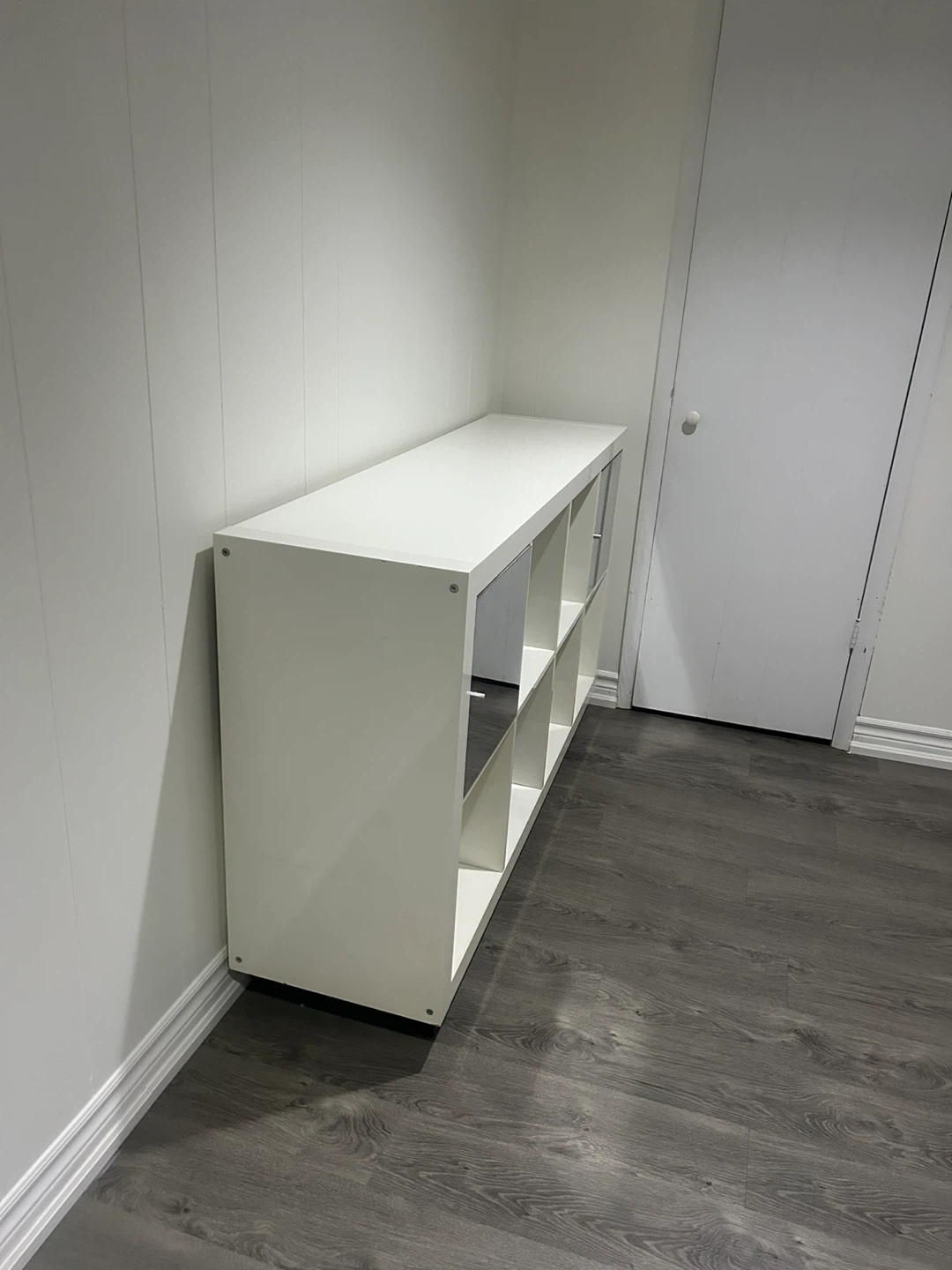 IKEA Kallax White Shelf Unit - photo 2