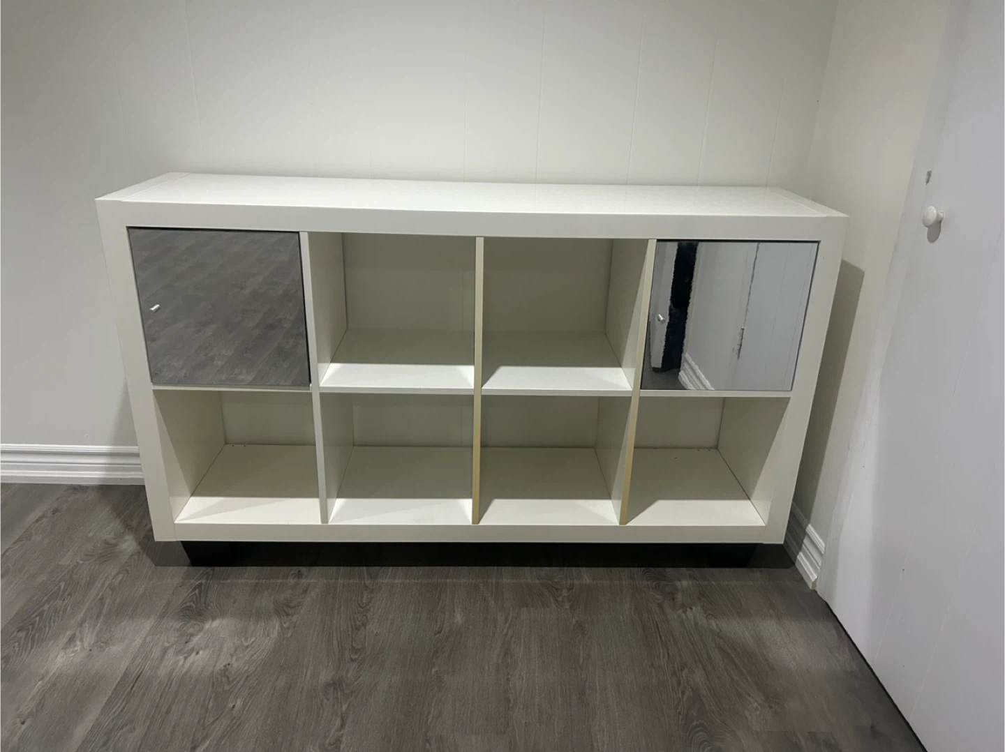 IKEA Kallax White Shelf Unit