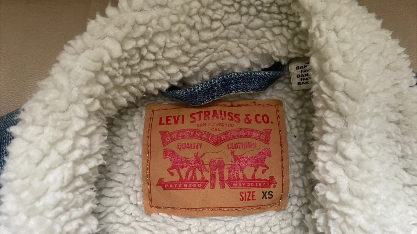 Levi Strauss & Co. Denim Sherpa Jacket - XS image indicator(2)