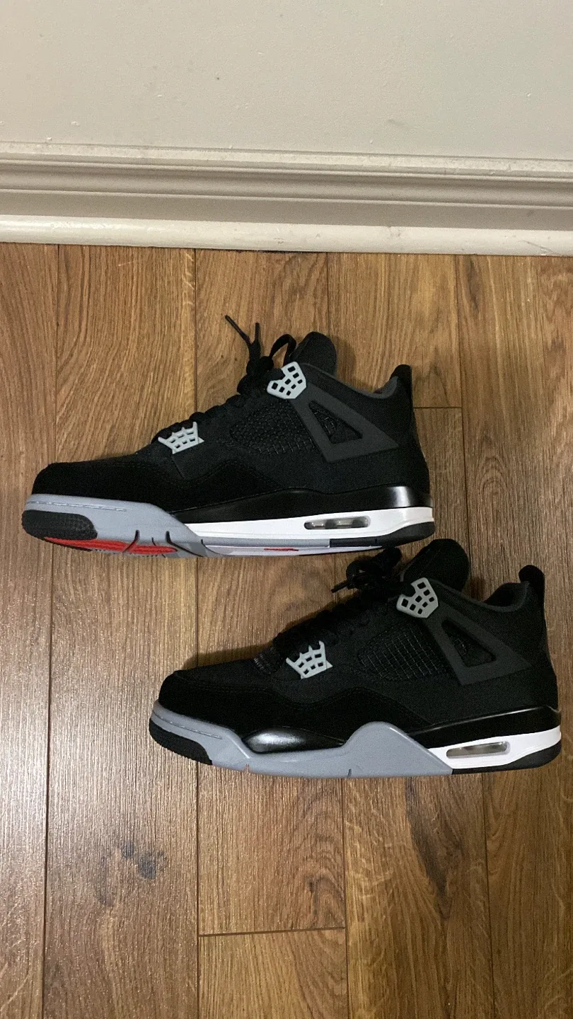 Jordan 4 Retro Black Canvas image indicator(2)
