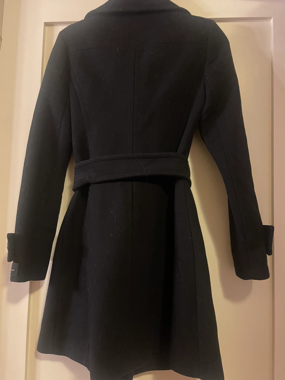 Babaton Black Wool & Cashmere Blend Coat - photo 2