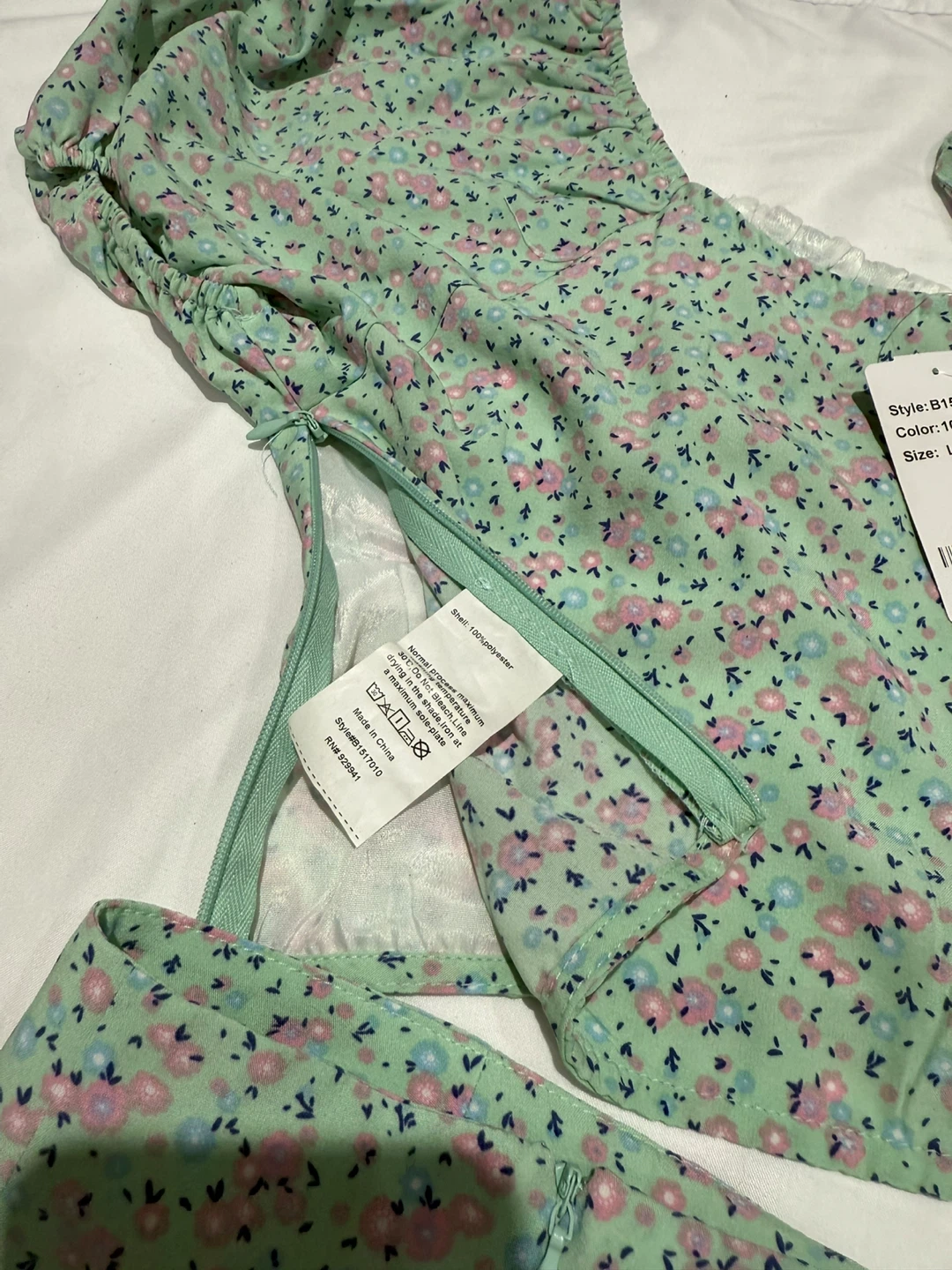 Floral Two-Piece Set - Size Large - photo 3